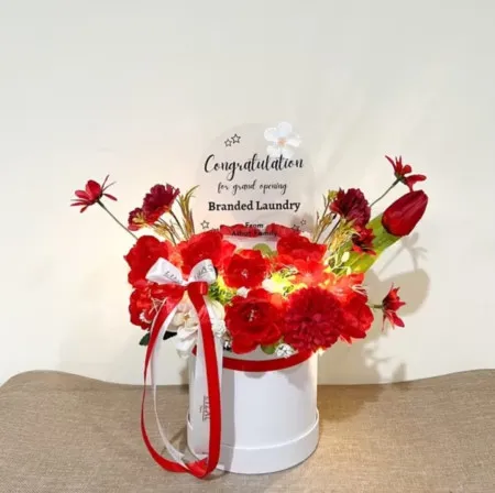 Bloom Box Akrilik Ucapan Grand Opening Bengkulu Tengah