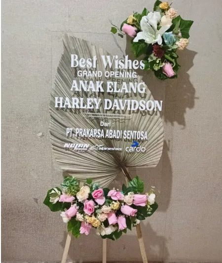Papan Akrilik Ucapan Grand Opening Bengkulu Tengah